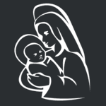 motif vierge marie
