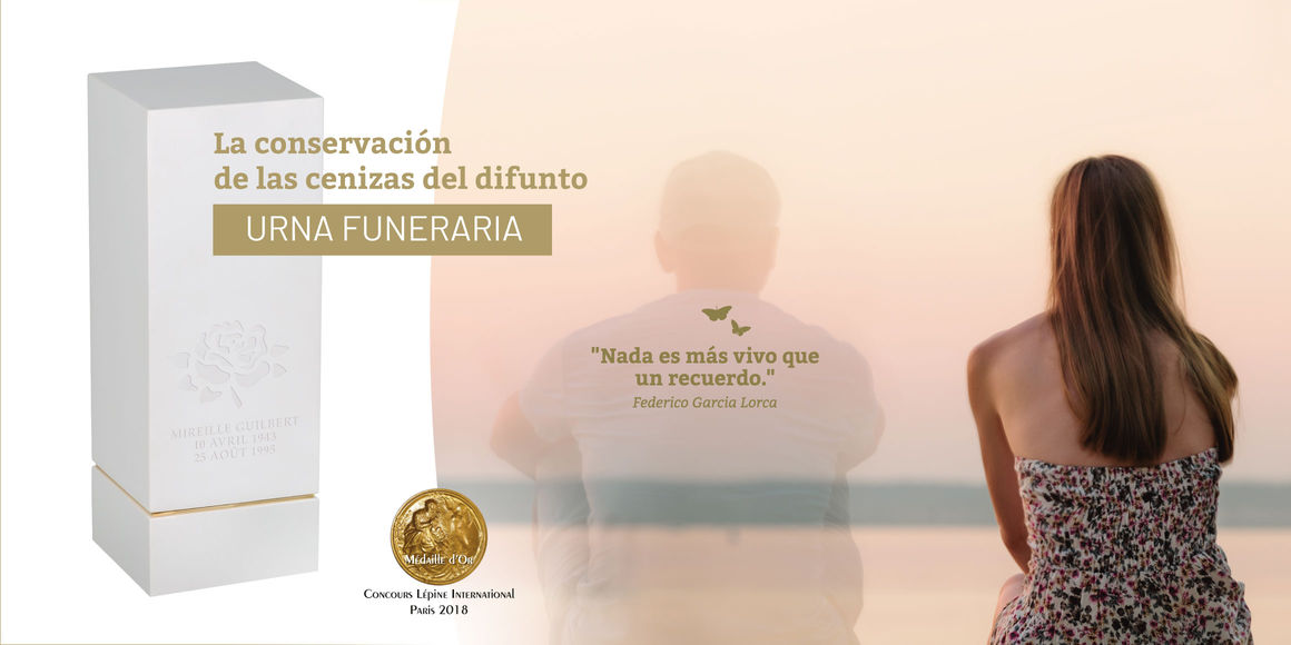 Funeral Urn, gold medal Concours Lépine 2018